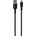 Puro elektrik Puro Soft USB-A - Lightning кабел 1, 5 м силикон - черен (PUCAPLTICONBLK)