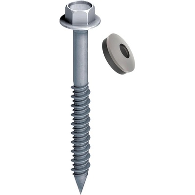 Ejot Винт за монтаж на панел или ламарина към бетон с шайба EJOT BS -R 6, 3xL, V16, 5663200513 - 6.3x200 mm - 100 броя (5663200513)