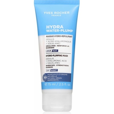 Yves Rocher Hydra Water-Plump hydratační vyhlazující maska na den i noc 75 ml