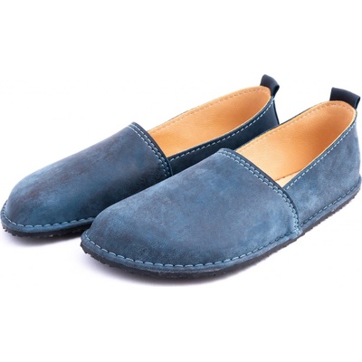 BotyLuks Barefoot mokasíny Fuego modré