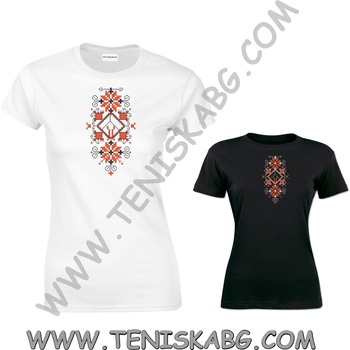 Fruit of the Loom Тениска - Шевица принт 1128