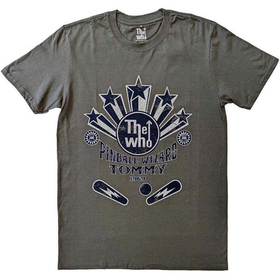 The Who Pinball Wizard Flippers Charcoal Grey XL Риза (WHOTEE14MC04)