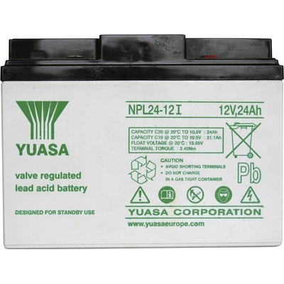 Yuasa 12V 24Ah NPL24-12 I