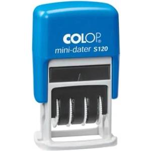 COLOP Датен печат, обърнат, с английска дата, colop "s120" rc01051203 (rc01051203)