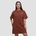 GymBeam Дамска рокля-тениска Agile T-Shirt Dress Root XS