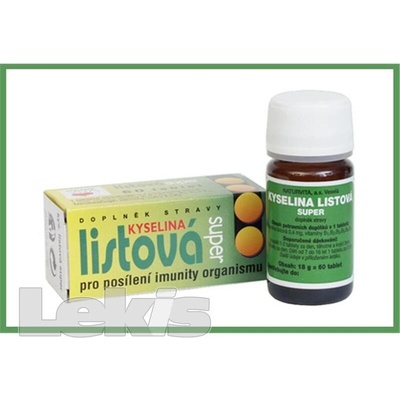 Naturvita Kyselina listová Super 60 tablet