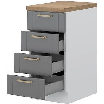 Долен кухненски шкаф с чекмеджета Tara R-40-4MBOX/4