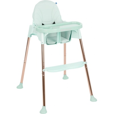 KikkaBoo Стол за хранене 2в1 Sky-High Mint (31004010102)