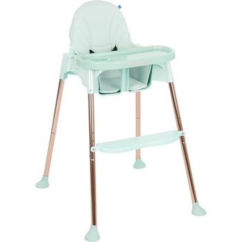 KikkaBoo Стол за хранене 2в1 Sky-High Mint (31004010102)