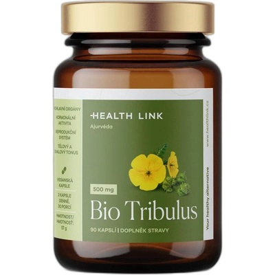 Health Link Tribulus 500 mg BIO 90 kapsúl