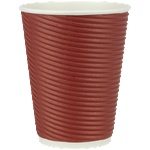 Horecano HORECANO-Чаша хартиена Ø8.7xh11cm 420ml 25бр ЧЕРВЕНА ЛУКС (232189-3) (HC-981798) (01981798)