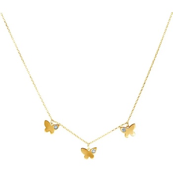 Image 1 of SAVICKI Колие с пеперуда Animals: злато, диаманти