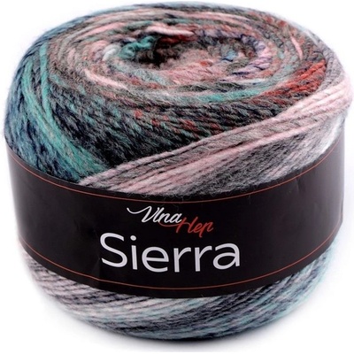 Pletací příze Sierra 150 g - 10 (7215) oranžová