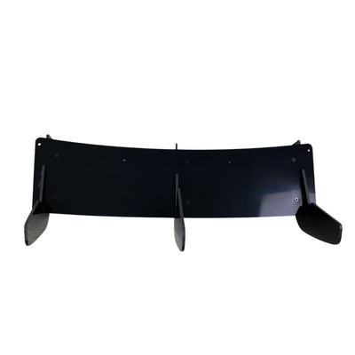 Дифузер за задна броня за Volkswagen Polo (2014-2018) GTI Blade - черен гланц (A-VW-0148)