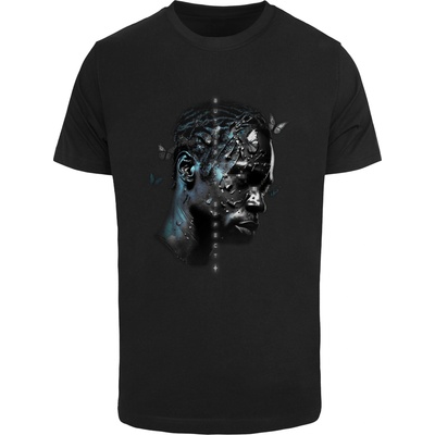 Mister Tee Мъжка тениска в черен цвят MISTER TEE Butterfly EffectUB-MT2668-00007 - Черен, размер 4XL