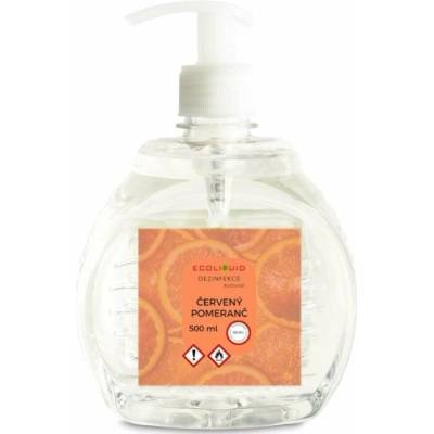 ANTIVIRAL dezinfekcia na ruky Červený pomaranč 500 ml pumpička