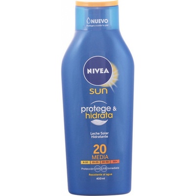 Nivea Sun Protect & Moisture hydratační mléko na opalování SPF20 400 ml