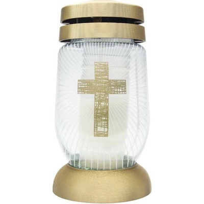 Bolsius kahanec 3D S 04 Kríž 21 cm