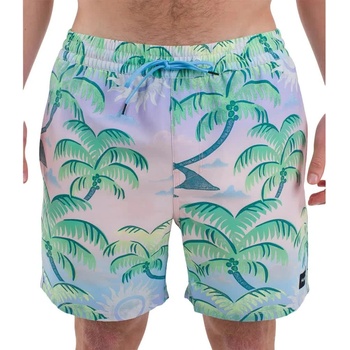 Hurley Бански гащета Hurley Cannonball Volley 17´´ swimming shorts - Multicolor (Candy Pink)