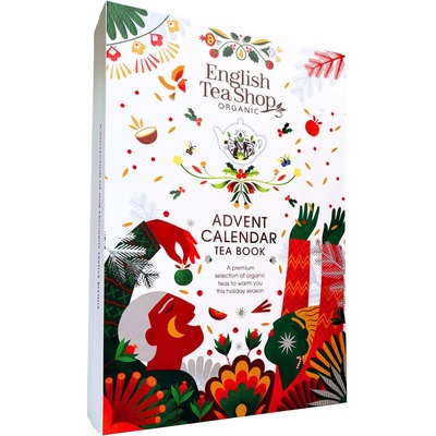 English Tea Shop English Tea Shop Advent kalendář 24 pyramidek Bio – Zboží Dáma