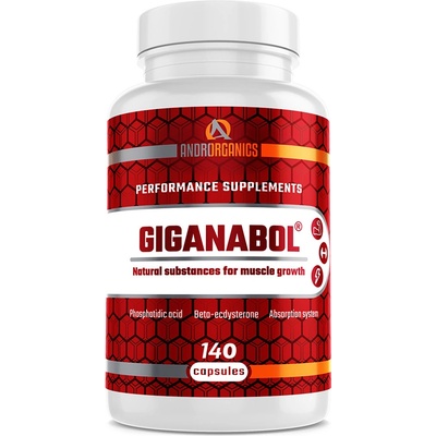 Androrganics Giganabol 140 kapsúl