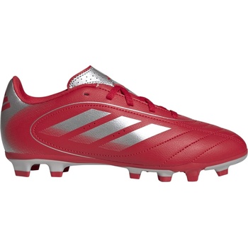 Adidas Детски футболни бутонки Adidas Goletto VIII Firm Ground Football Boots Kids - Red/Silver