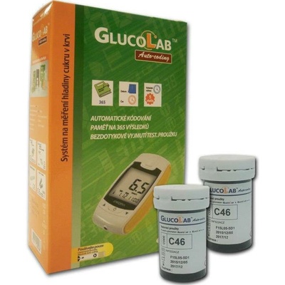 Glucolab Proužky do glukometru 50 ks
