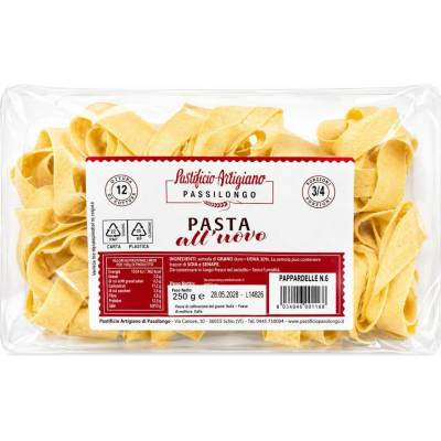 Pastificio artigiano sušené vaječné těstoviny pappardelle 250 g