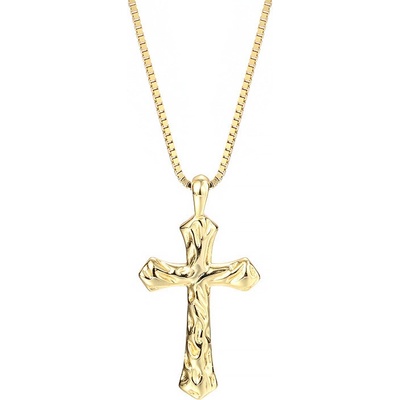 Olivie Stříbrný křížek gold 5952