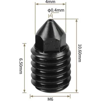 Two Trees CHT Дюза Hi-Flow Hi-Speed за Неоригинален TZ 2.0 Bambu Lab X1, P1 и TZ V6 J head 2.0