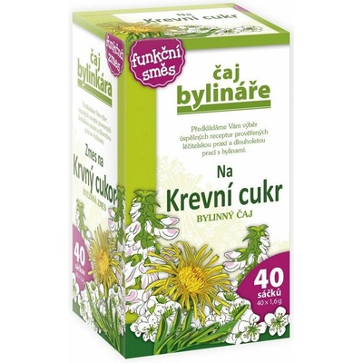 Mediate Bylinář Váňa Na krvný cukor 40 x 1,6 g