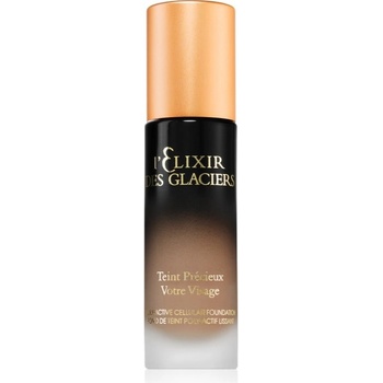 Valmont l' Elixir Des Glaciers Teint Précieux vysoce krycí make-up pro vyhlazení pleti a minimalizaci pórů Amber Beige in Florence 30 ml