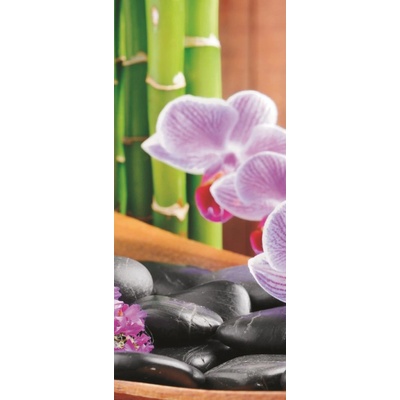 ForWall Fototapeta na dvere Orchid samolepiace 91 x 211 cm