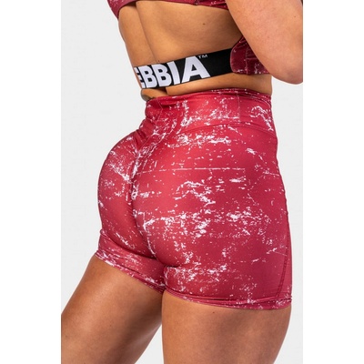 Nebbia Leginové šortky s vysokým pasem HAMMIES 615 red