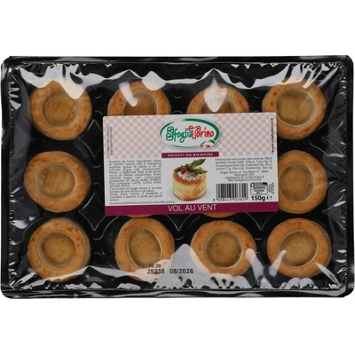 Sfoglia torno košíčky z lístkového cesta na plnenie 150 g