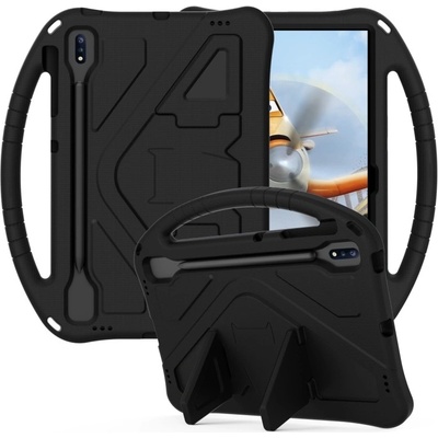 Vsetkonamobil 54241 KIDDO Detský obal pre Samsung Galaxy Tab S8+ / S7+ / S7 FE čierny