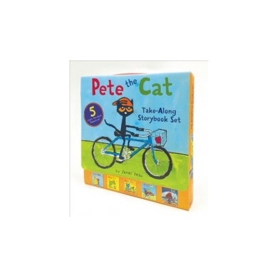 Pete the Cat Take-Along Storybook Set Dean James Paperback