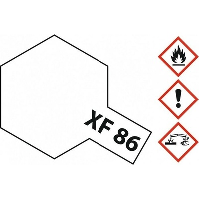 Tamiya Lak Acrylic MINI XF-86 Flat Clear Matt 10ml