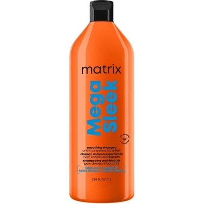 Matrix Mega Sleek Shampoo Uhladzujúci šampón na krepovité vlasy 1000 ml