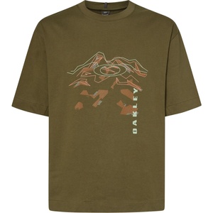 Oakley Мъжка тениска Oakley MTN Ridge Tee T-shirt - Army Green (216-7649-0112)