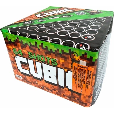 Ohňostroj CUBIC 64 ran 14 mm