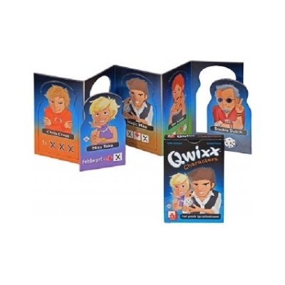 NSV Nürnberger Spielkarten Verlag Qwixx Characters | Steffen Benndorf, Reinhard Staupe, Oliver Freudenreich