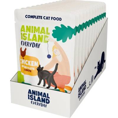 Animal Island Everyday Kuře v vývaru 12x 85 g