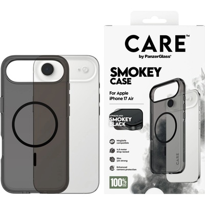 Panzer Гръб Care by PanzerGlass за iPhone 17 Air, Flagship Case Urban Explorer Smokey w. Black MagSafe