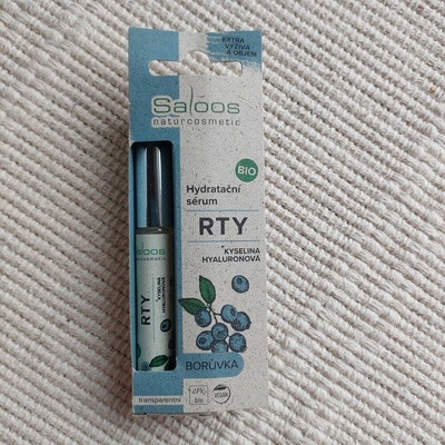 Saloos Bio Hydratační sérum na rty Borůvka 7 ml