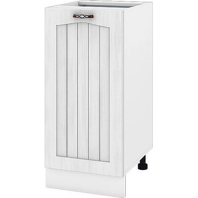 ИРИМ Долен кухненски шкаф Сити БФ-Бяло фладер-04-71 ляв 40 см