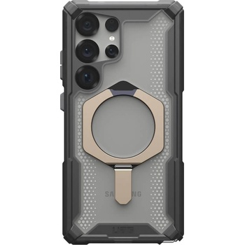 Urban Armor Gear Gear Plasma XTE MagSafe Case - удароустойчив хибриден кейс с MagSafe за Samsung Galaxy S25 Ultra (сив-прозрачен)