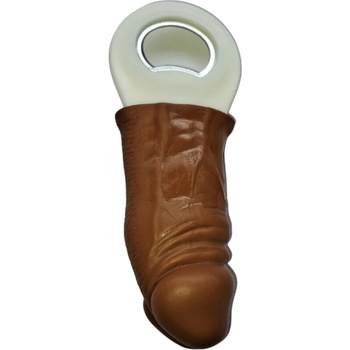 Image 1 of Diverty sex - diablo picante Diablo picante - brown rubber penis shaped opener