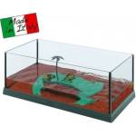 Ferplast - Haiti 50 - Стъклен терариум за костенурки, 51, 5 x 27 x 18, 5 см