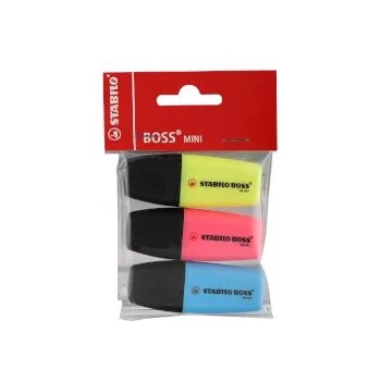Image 1 of STABILO Текст маркер Boss Mini 3бр